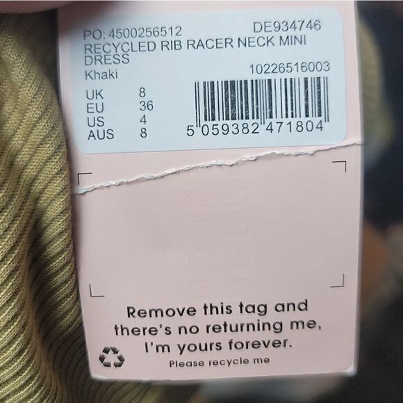 NWT- MISSGUIDED Mini Dress  - Picture 6 of 7